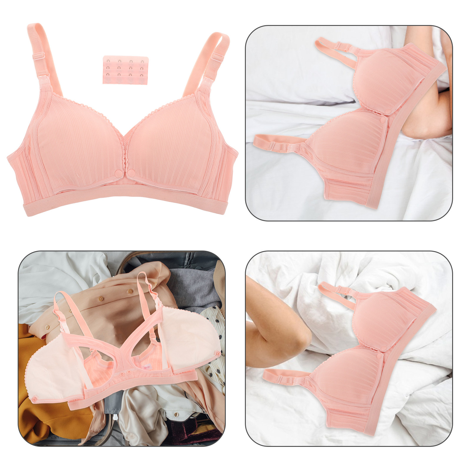 Sutiã de Amamentação Sem Fio R - Nursing Bra Sleep avaliação e preço
