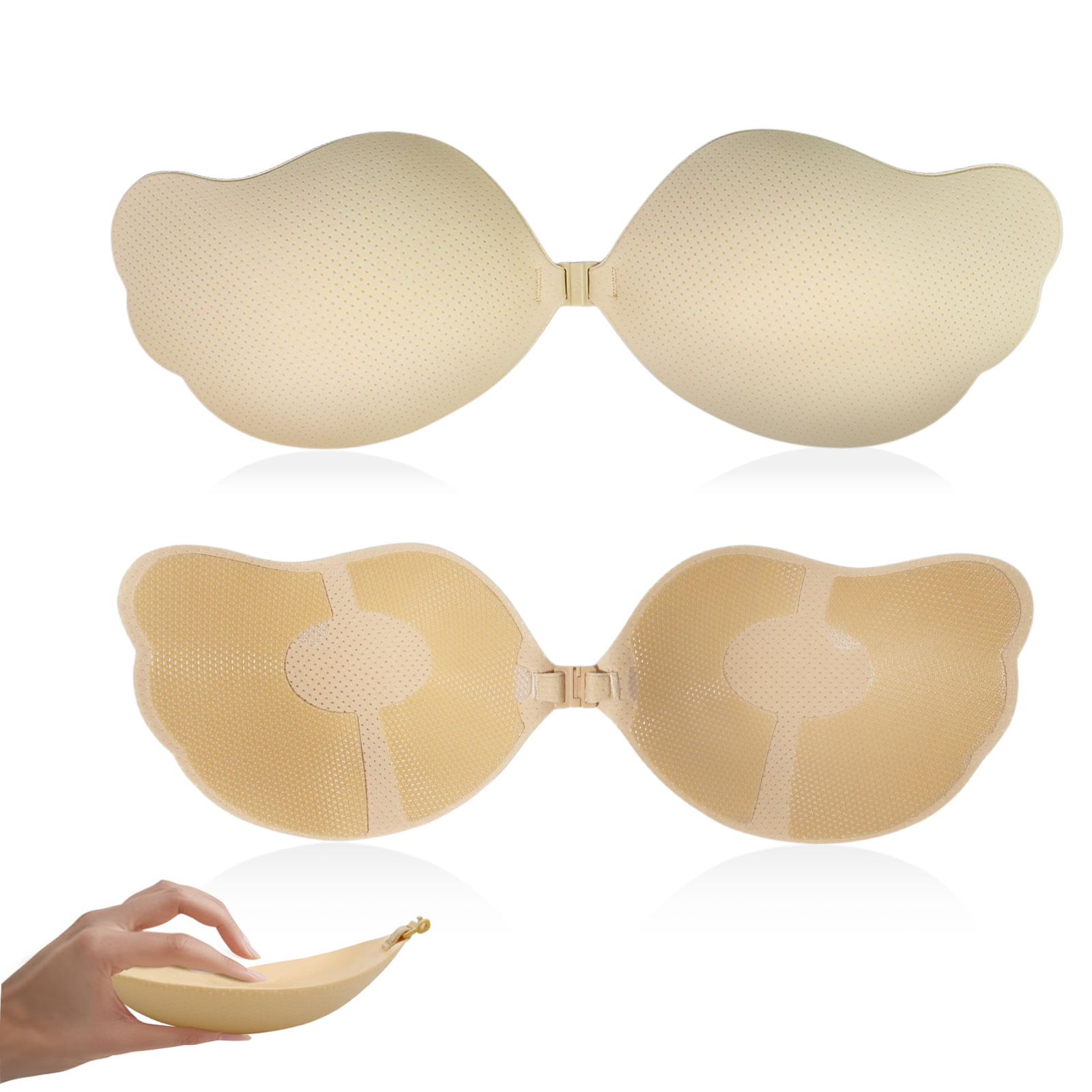 Novas Almofadas Adesivas para  - Silicone Bra Adhesive avaliação e preço