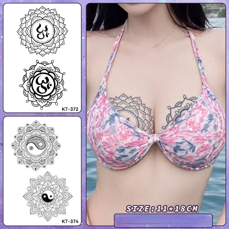 Tatuagens temporárias de suco  - Nipple Cover Pasties avaliação e preço